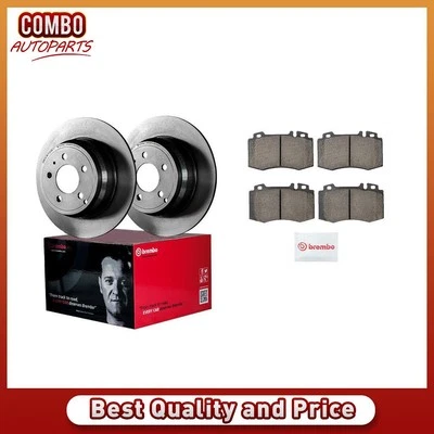 Front Disc Brake Pad Set Disc Brake Rotor fits 2003-2006 Mercedes-Benz CLK500 - Image 1 of 4