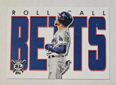 MOOKIE BETTS 2020 Topps Big League - Roll Call #RC-20 Dodgers All-Star - Image 1 of 3