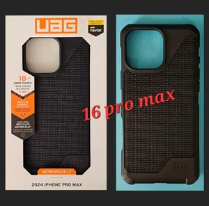 UAG iPhone 16 Pro Max Case 6.9" Metropolis LT - Rugged, Made w/ Kevlar Mallard - Picture 1 of 5