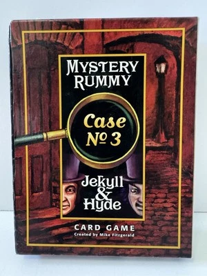 Mystery Rummy Case no.3 Jekyll and Hyde Card Game Mike Fitzgerald  Sealed Decks - Image 1 of 4