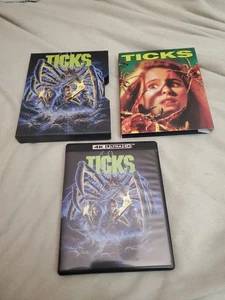 Ticks 4K Ultra HD, 1993 Film Vinegar Syndrome Box Set Schuber & Schuber OOP - Bild 1 von 3