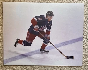 BRIAN LEETCH NHL NEW YORK RANGERS 11”X14” UNSIGNED PHOTO-HOCKEY HALL OF FAME - Picture 1 of 1