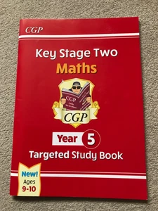 KS2 Year 5 Maths Targeted Study Book with Answer Ages 9-10 CGP - Picture 1 of 2