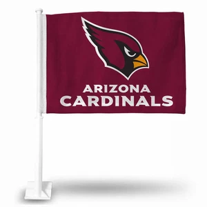 Arizona Cardinals Flag Car - Picture 1 of 1