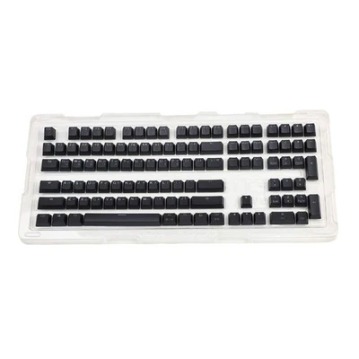 108 Korean Double Shot PBT Shine Through OEM Profile Keycap Set Suitable for ... - Image 1 of 4