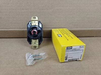HUBBELL TWIST-LOCK HBL2820 RECEPTACLE 30A 480V Replaces 2820A - Image 1 of 4