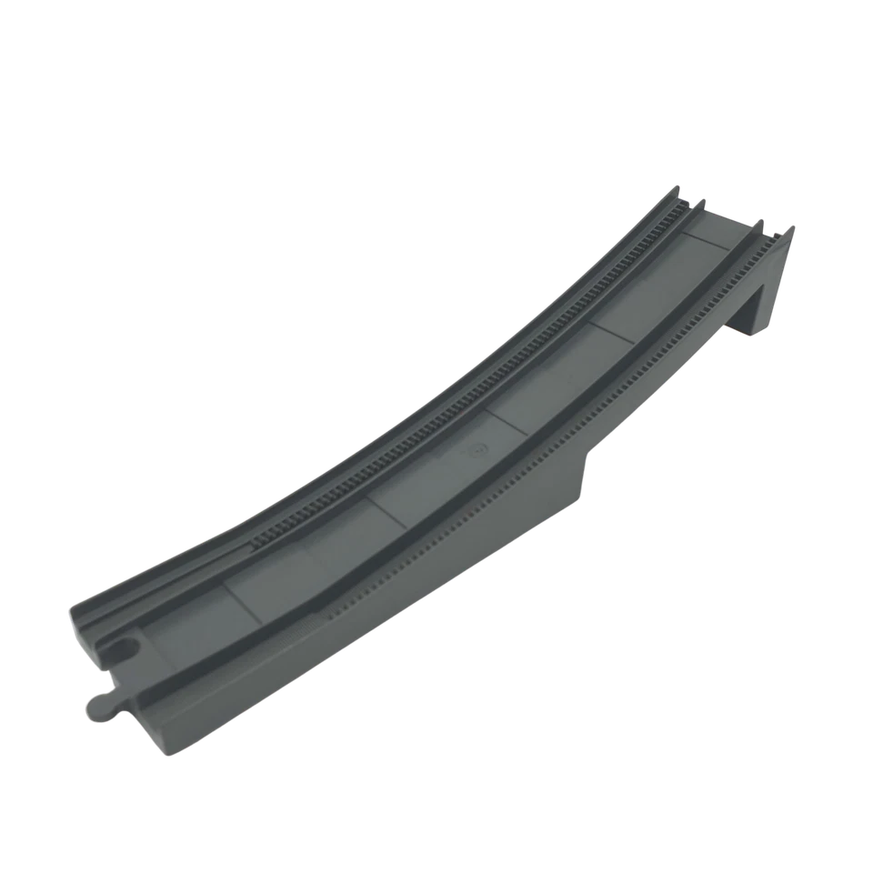 Lego® Duplo TRAIN Tracks GREY (DBG) Track Bridge End Section with Large Bottom S - Image 1 of 1