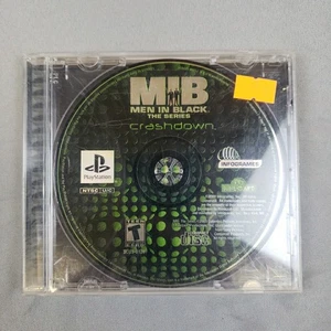 Men in Black - The Series: Crashdown (Ps1, PlayStation 1, 2001) CIB Completo - Imagen 1 de 7