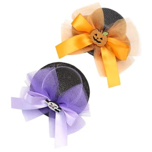 2 PIEZAS Calabaza Topper Divertido Sombrero Prendas para la cabeza Halloween Tocado Sombreros para niños - Imagen 1 de 12