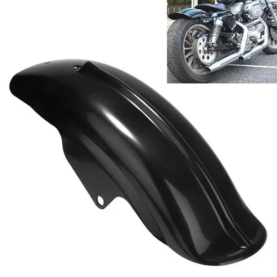 Black Rear Fender Mudguard For Sportster Cafe Racer Bobber Chopper 1994-2003 Foto 1 de 4
