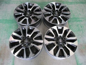 JDM Wheels TOYOTA 19x7.5 6x139.7 25 150 Land Cruiser Prado genuine Set4 QW - Picture 1 of 6