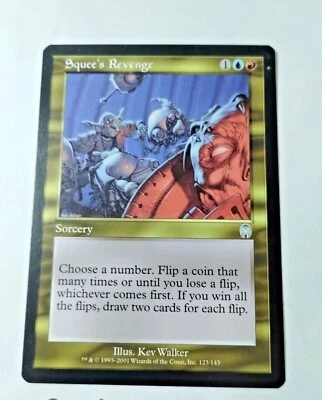 MTG Squee's Revenge Apocalypse 123/143 Regular Uncommon - Uncirculated - Image 1 of 3
