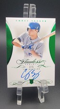 Corey Seager 2016 Panini Flawless Rookie Signatures Emerald /5 Rangers RC Auto