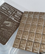 5g GRAM STRIP (5 x 1g) 999.5 PALLADIUM VALCAMBI SWISS BULLION BAR (NOT GOLD)