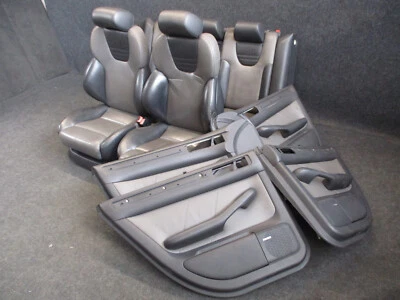RECARO Lederausstattung S6 A6 4B Avant Innenausstattung Sitze schwarz Allroad - Bild 1 von 4