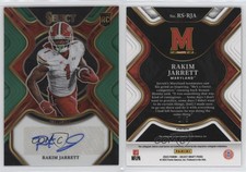 2023 Select Draft Picks Signatures Green Prizm /5 Rakim Jarrett Rookie Auto RC