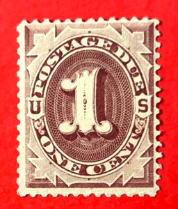 US Sc# J15 1884-89 Postage Due Mint HR OG-Lightly disturbed VF (14-292) - Picture 1 of 5