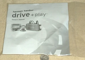 NUEVO Harman Kardon Drive + Jugar Nuevo en Paquete NUEVO EN PAQUETE FABRICANTE DE EQUIPOS ORIGINALES Guía de Instrucciones Manual del Propietario, Sellado - Imagen 1 de 2