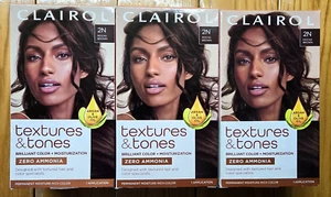 3 X CLAIROL TEXTURES & TONES 2N MOCHA BROWN PERMANENT HAIR COLOR - Picture 1 of 1