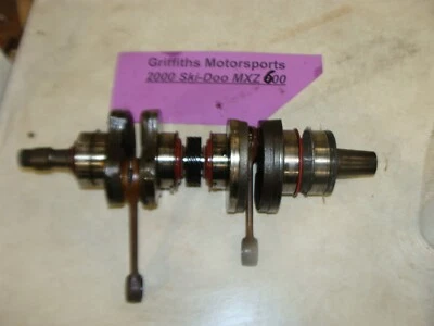 SKI DOO MXZ 600 ZX 2000 chasis cigüeñal cigüeñal varillas cojinetes Foto 1 de 4