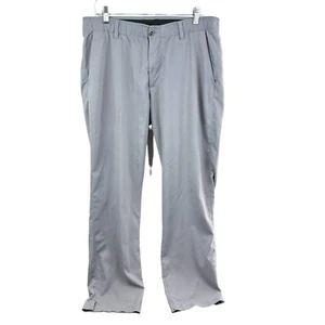UNDER ARMOUR Showdown Gray Golf Pants Mens 36 HeatGear #1309545 *READ* - Picture 1 of 7