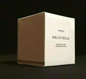 BYREDO Bibliotheque MINI Scented CANDLE 70G Niche BRAND NEW Cellophane SEALED