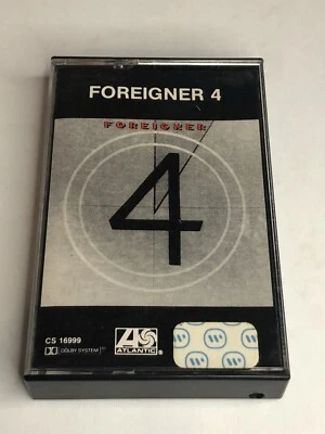 Foreigner: 4 (1981 Atlantic Records) Cassette Tape CS 16999 - Image 1 of 4
