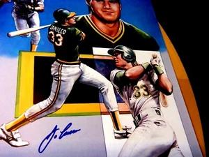 JOSE CANSECO Signed 16x20 Athletics Photo -Group JSA  Letter of Authenticity - Picture 1 of 5