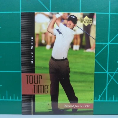 Mike Weir 2001 Upper Deck Golf # 192 Tour Time Golf Card Rare - Image 1 of 3