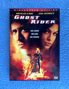 DVD GHOST RIDER STARS NICHOLAS CAGE BASED ON MARVEL COMICS SPECIAL FEATURES - Imagen 1 de 3