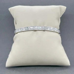 Estate Bulgari Bulgari 18K White Gold 0.24ctw H/VS2 Diamond Bracelet - Picture 1 of 5