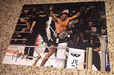 Foto firmada por Antonio Rodrigo Nogueira 8x10 Big Nog con prueba  Foto 1 de 3