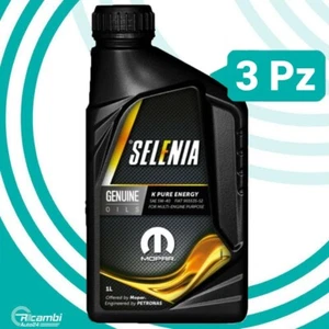 3 LITRI OLIO MOTORE ORIGINALE SELENIA K PURE ENERGY 5W40 MULTIAIR C3 BENZINA - Foto 1 di 10