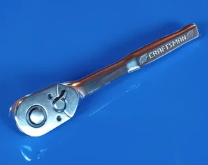 Craftsman 1/2" 72 Tooth Ratchet - Quick Release - Polished Chrome CMMT81749 - Picture 1 of 2