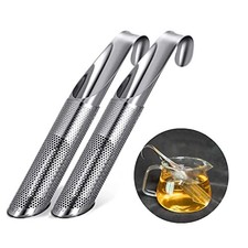 NIUQIGE Lot de 2 infuseurs à thé en acier inoxydable 304 pour thé en vrac, infus