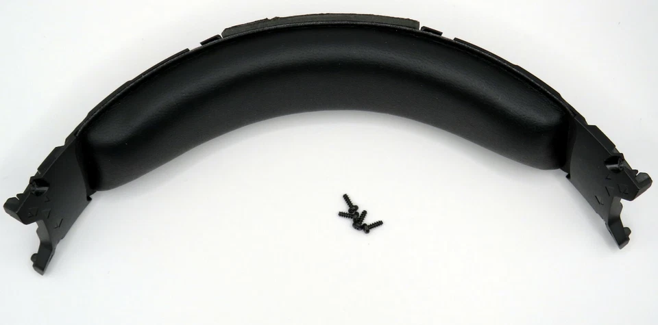 Logitech G935 & G635 Ersatz-Leder-Bügel-Polster (PU) m. Halterung. G633 & G933 - Bild 1 von 3