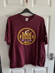 Cleveland Cavaliers (gildan) Chinese New Year Celebration Mens Tshirt XL Mauve - Picture 1 of 6