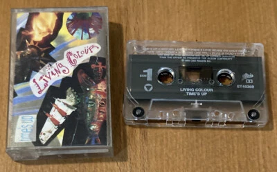 Living Colour "Times Up" Original Audio cassette - Image 1 of 3