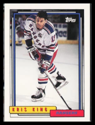 1992-93 Topps Kris King #509 - Image 1 of 2