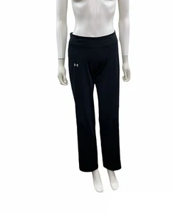 Under Armour Women’s Size M All Weather Solid Black Bootcut Athletic Pants - Imagen 1 de 5