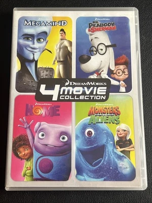 Megamind - Monster vs Aliens - Home - Mr Peabody & Sherman DVD Set  - Image 1 of 4