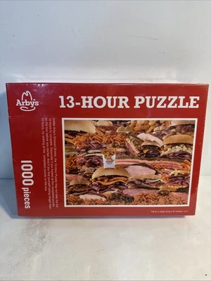 Limited Special Edition ARBY'S 13-Hour The Meats Puzzle - 1000 Pcs NEW Sealed - Image 1 of 4