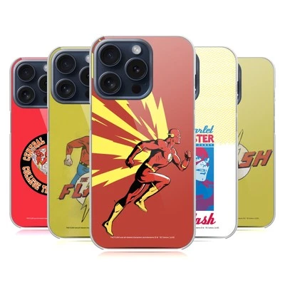 FUNDA TRASERA RÍGIDA OFICIAL THE FLASH DC COMICS MODA RÁPIDA PARA TELÉFONOS APPLE iPHONE Foto 1 de 4