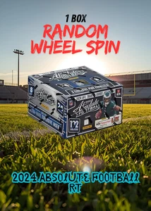 1 Box Absolute RT Football Random Wheel Spin WDD - Picture 1 of 1