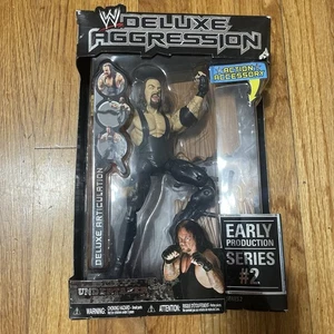 WWE Undertaker Deluxe Aggression Figure con Tavolo Prima Produzione Serie 2 - Foto 1 di 8