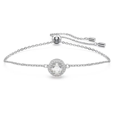 Swarovski Una Angelic Bracelet Round Cut, Pavé, White, Rhodium Plated 5636266 - Image 1 of 4