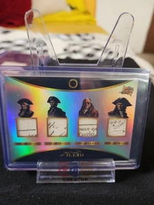 WASHINGTON FRANKLIN LINCOLN JEFFERSON POTP PIRATEN EDITION HANDGESCHRIEBENE RELIKTE - Bild 1 von 4