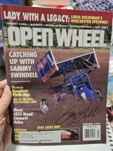 Open Wheel Magazine October 1997 Signed By Sammy Swindell - Picture 1 of 1