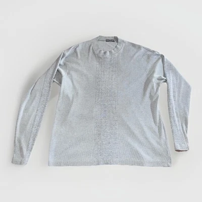 De Colección Marithe Francois Girbaud Manga Larga Suéter Ligero Camisa Pesada Talla L EE. UU. Foto 1 de 4