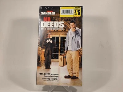 Mr. Deeds (VHS, 2002) Adam Sandler BRAND NEW SEALED Foto 1 de 4